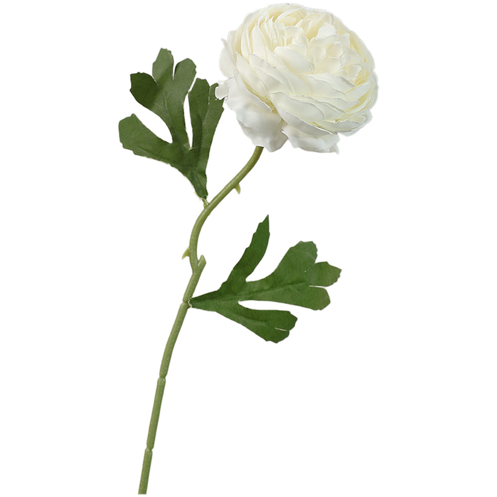 Artificial Peony Flower in Silk Fabric Single Stem for Modern Home Decor