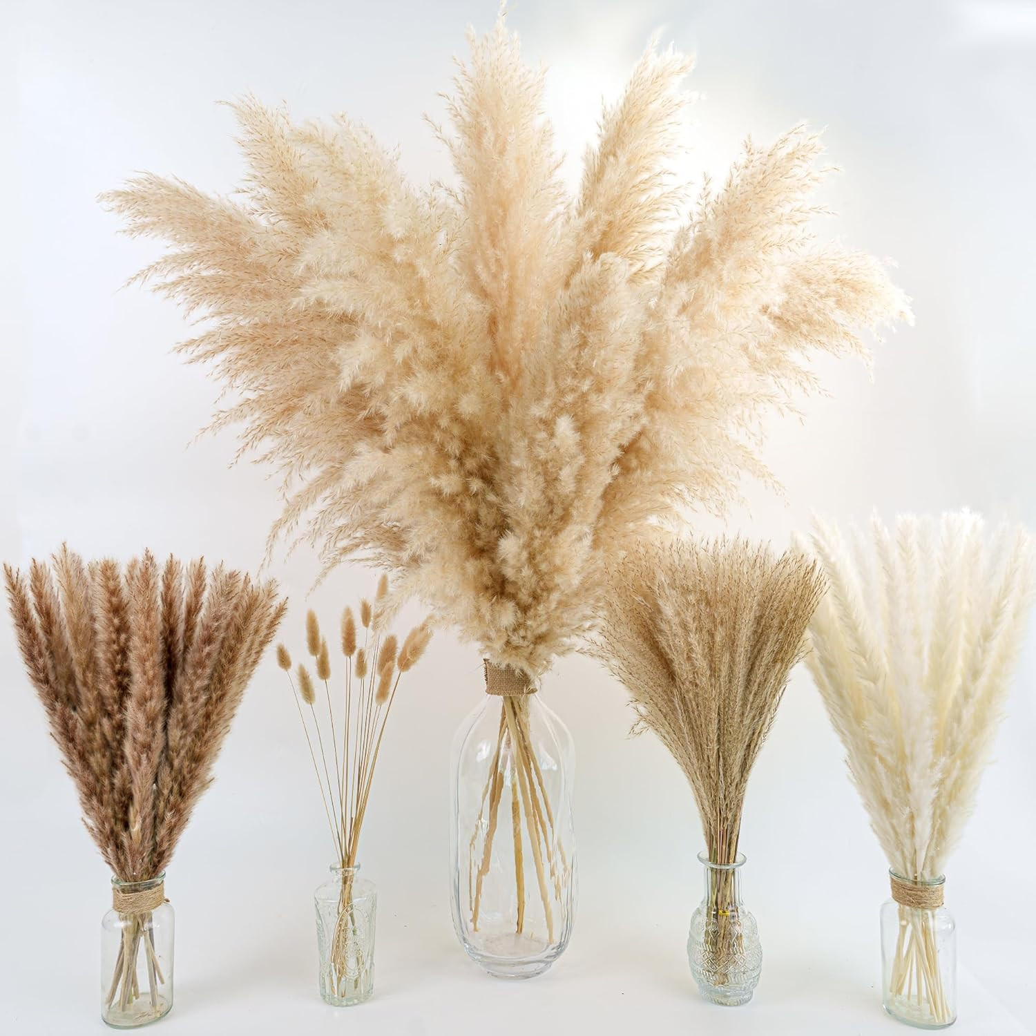 Decorative Tall Pampas Grass for Floor Vase – Premium Large Pampas Grass Decor T