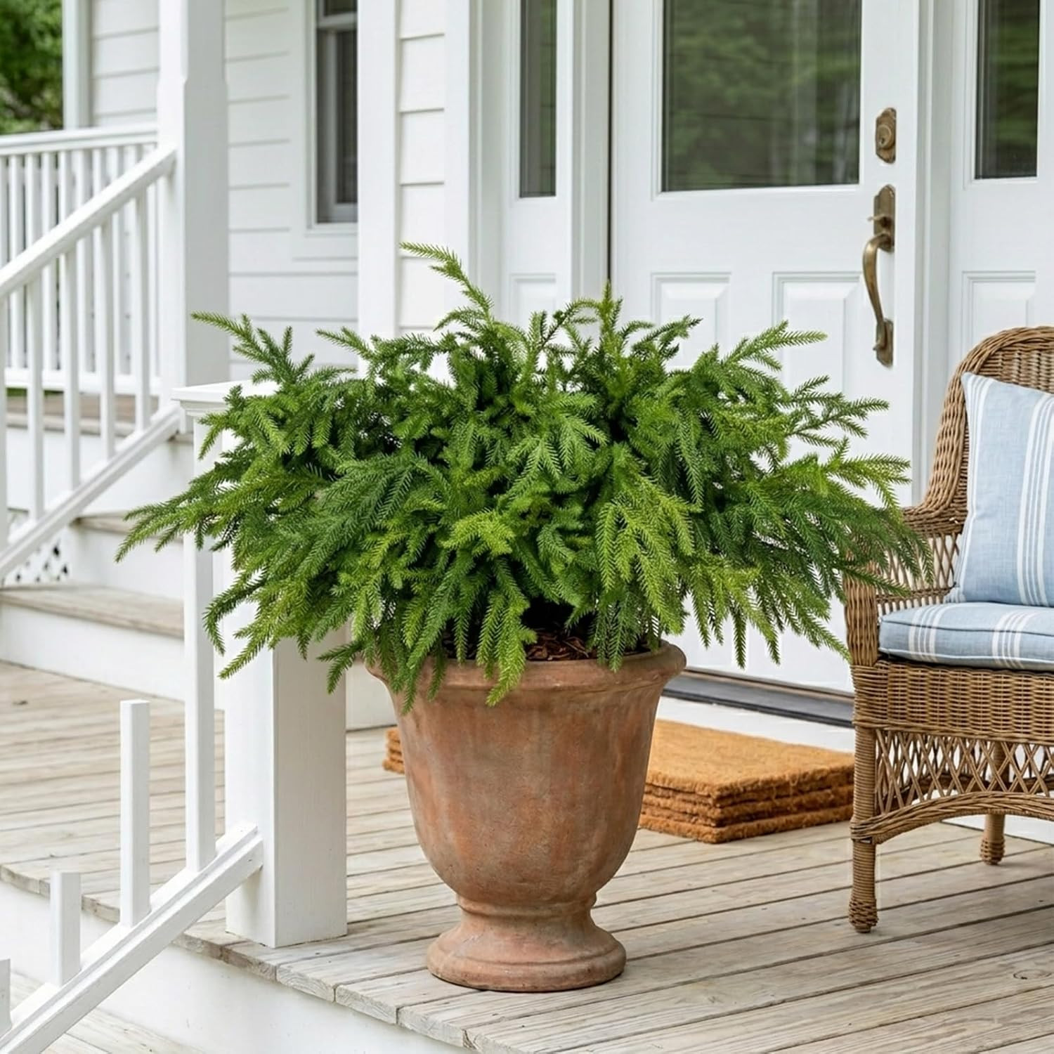 Briful Artificial Greenery Stems for Vase, Faux Greenery Branches for Indoor Out