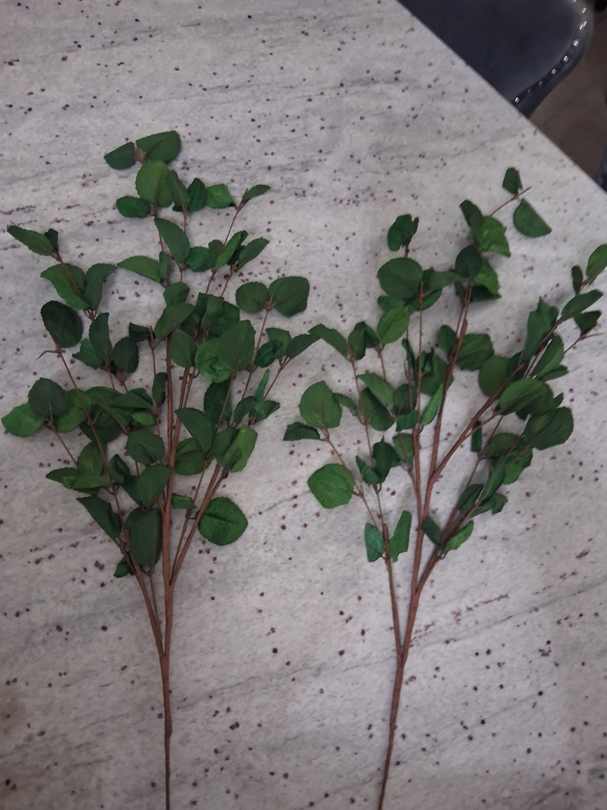 NWOT Bundle Of 31″ Real Touch Deep Green Faux Eucalyptus Stems!!