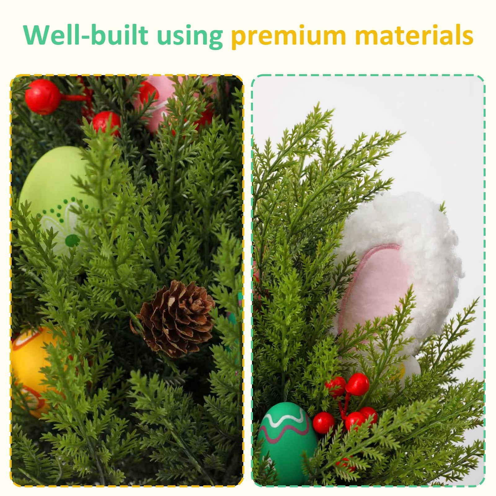 UV Resistant Topiary Balls & Faux Bushes, Ideal as Table Centerpieces & Table…