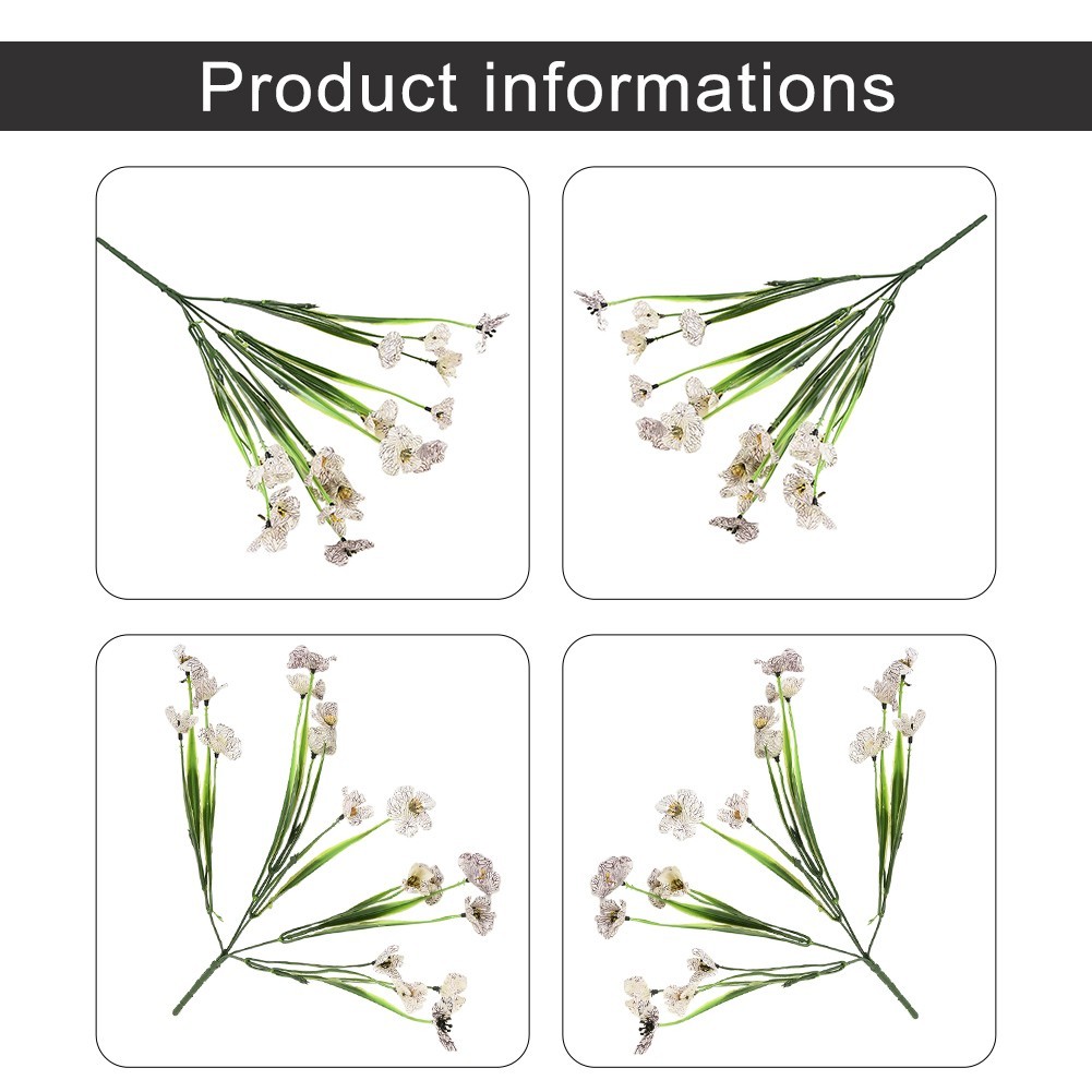 Floral D??cor Artificial Flowers 31cm DIY Fake Flowers Garden Multi Color
