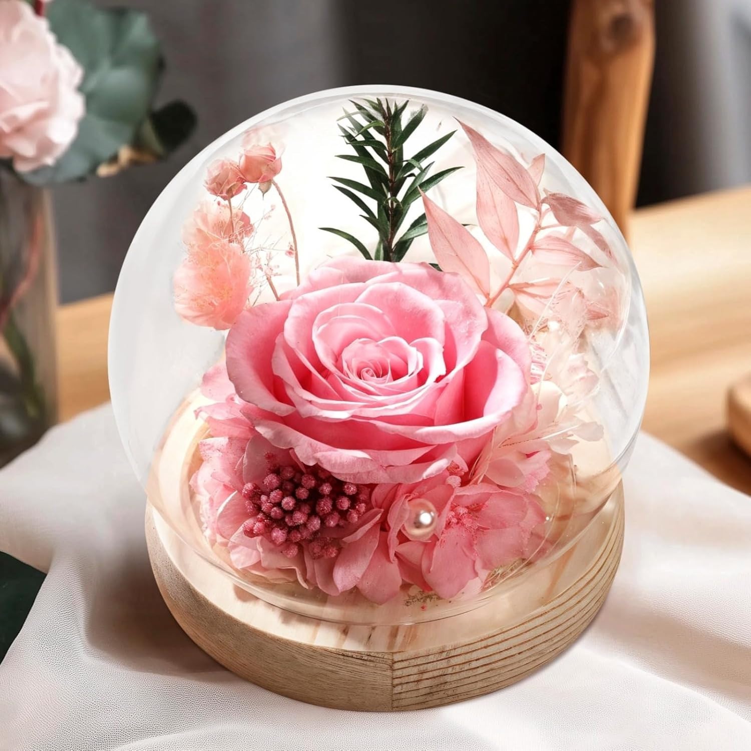 Long-Lasting Real Rose Flower, Unique Preserved Floral Gift for All Occasions