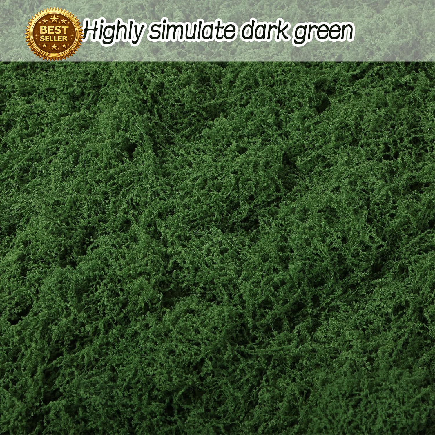 2PCS Artificial Moss Mat 39×78 Fake Moss Sheet Green Roll Garden Wedding Decor