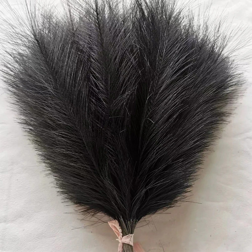 5/10/20PCS Artificial Pampas Grass Boho Wedding Party Home dcor Fluffy Reed 42CM