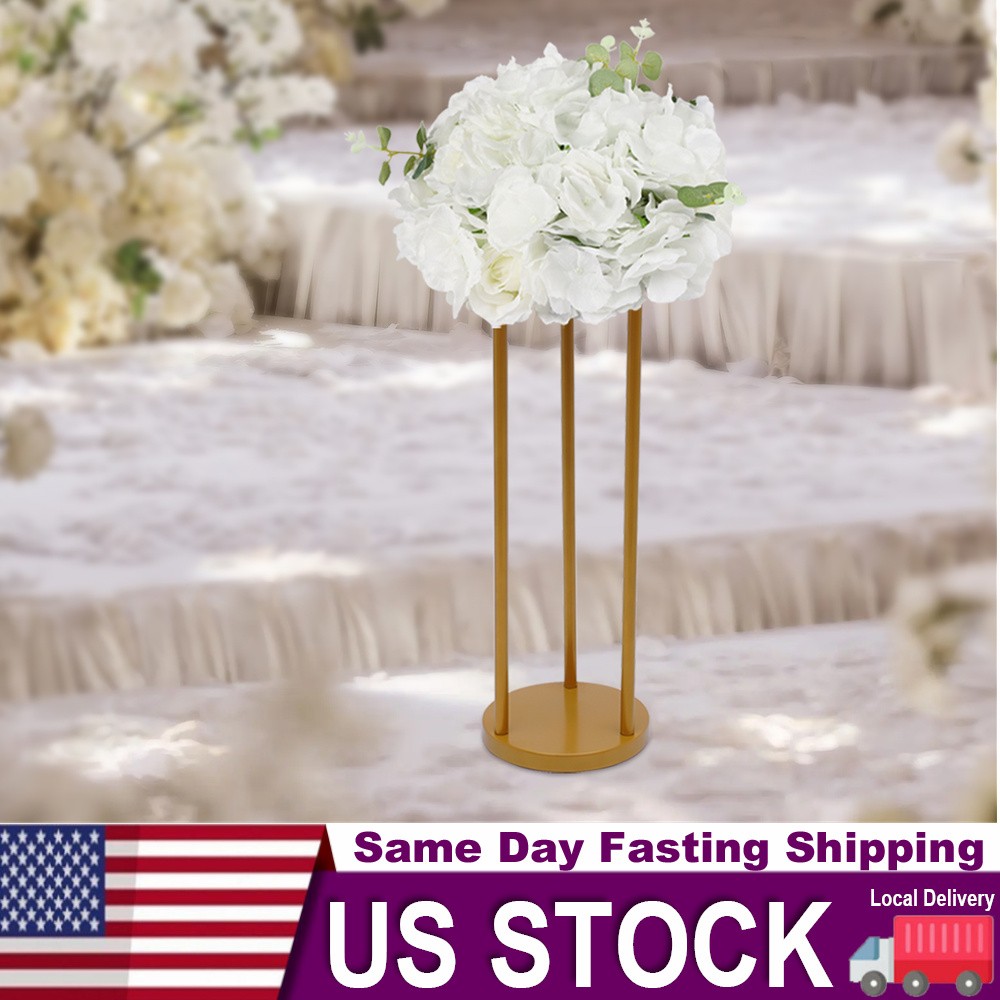 NEW 10X Artificial Flower Ball 12 Heads Wedding Flower Balls for CenterpiecesUS