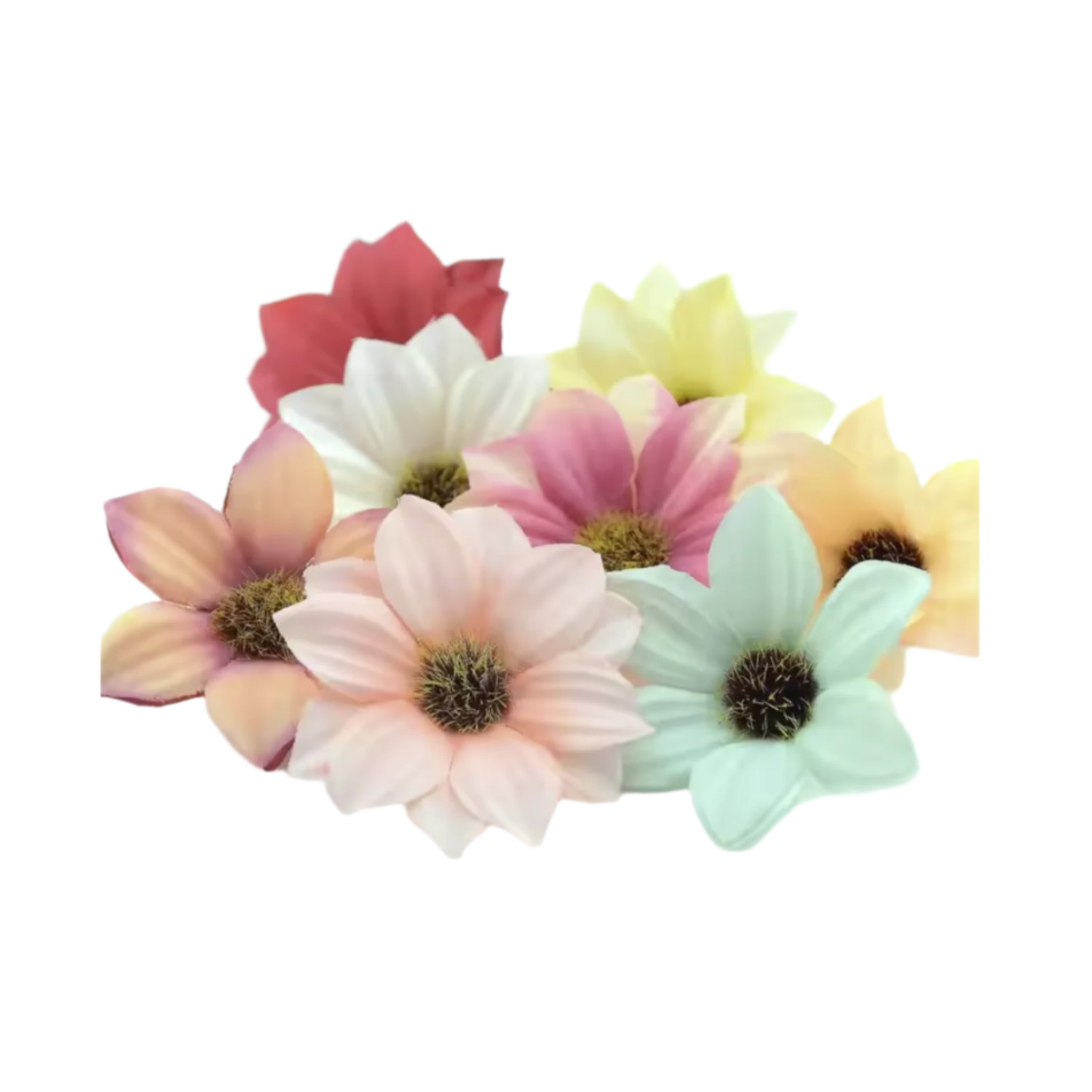 30pcs 6cm Gerbera Artificial Flower Home Party Decoration Scrapbooking Accessory