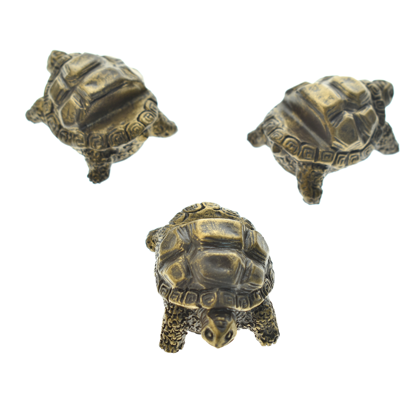 3Pcs Tortoise Animal Plant Pot Foot Flower Pot Support Resin Decor Ornaments US