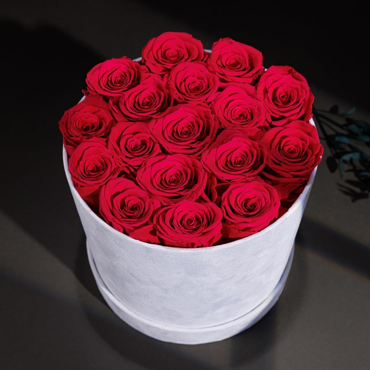 Eternal Love: 17 Preserved Roses in Luxury Box