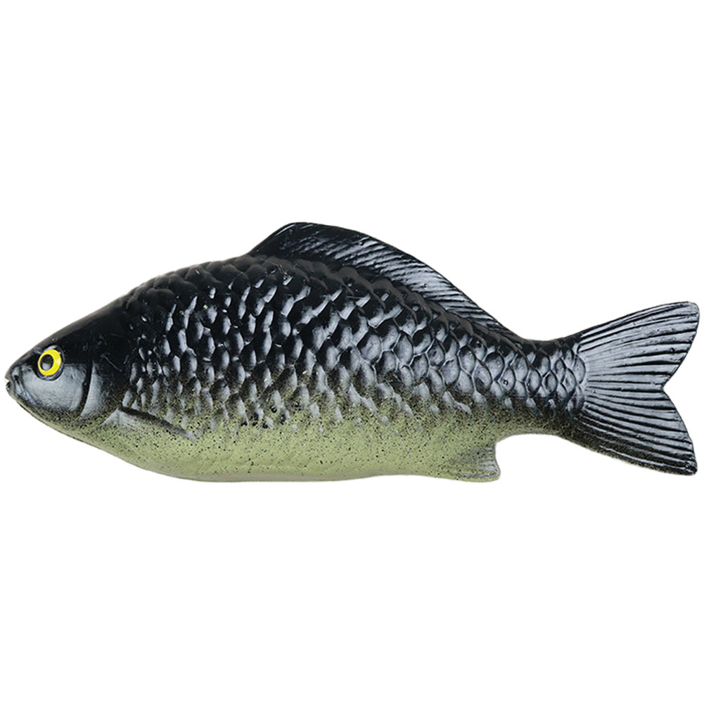 Carp Fish Decor Toy Plastic 18.5cm x 6cm Lightweight for Styling Setup