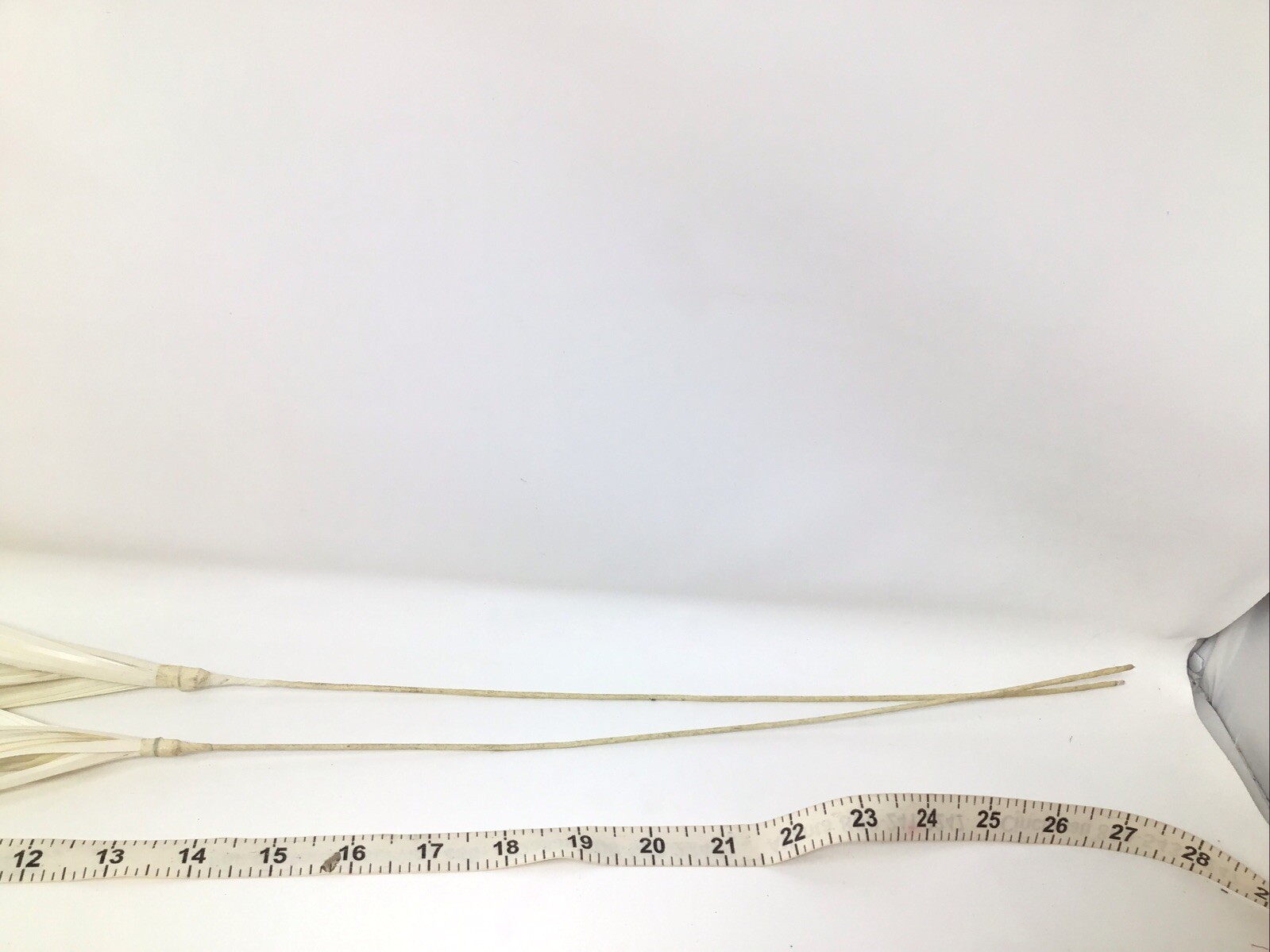 Onion Grass Floral Pick White 27” Arrangement Basket Filler 2 Picks Vintage