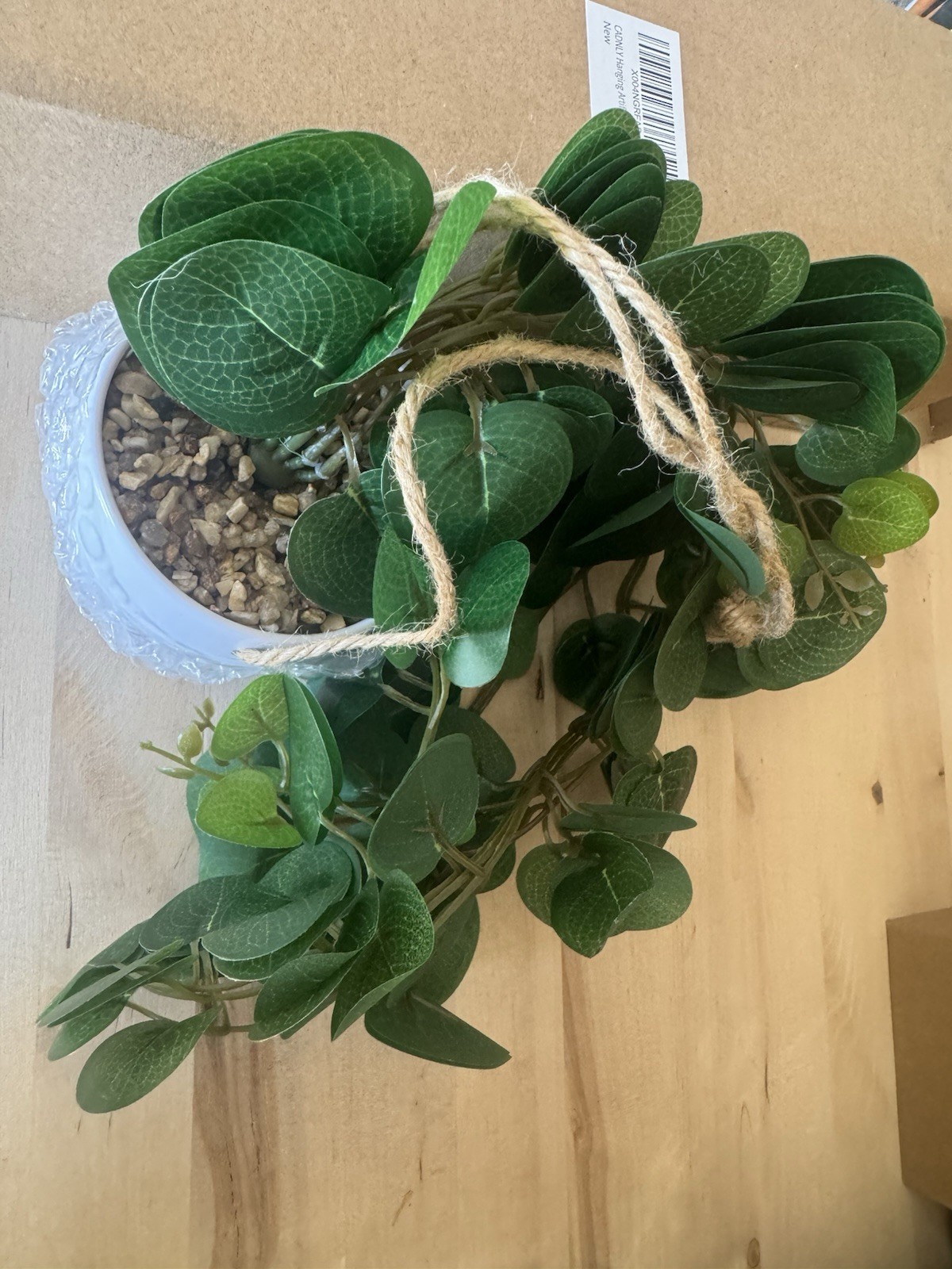 Realistic Artificial Plants Indoor in Pot Green Faux Hanging Fake Pothos Office