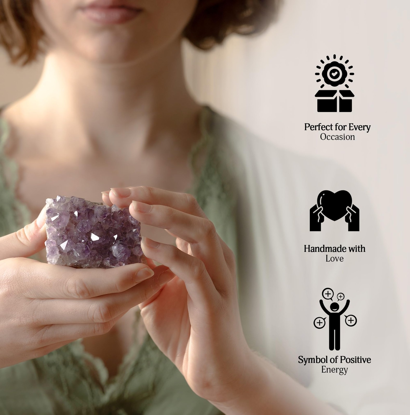 Amethyst Tree – Crystal Tree – Feng Shui Crystals Decor – Purple Decor – Spir…