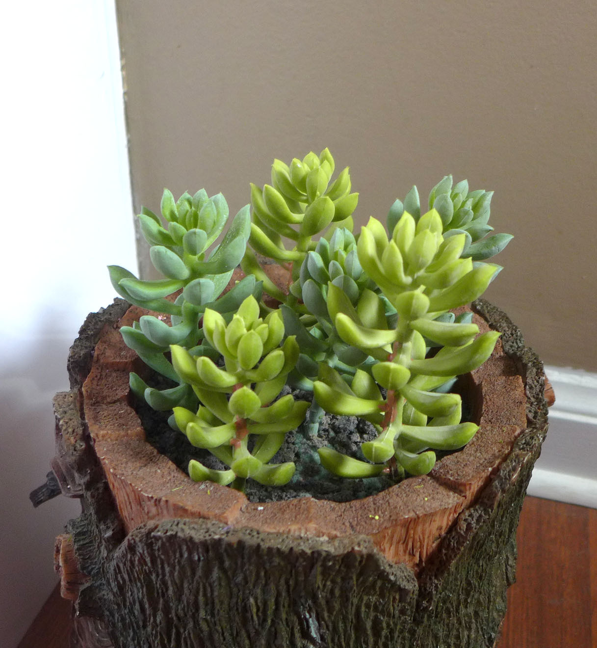 6 Artificial Mini hyacinth Succulents Plants Home Garden Decora Grass
