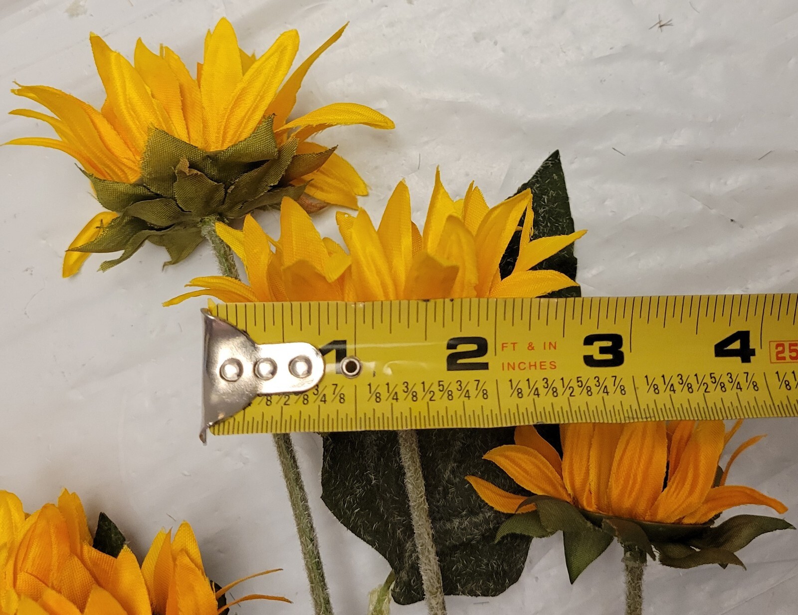 6ct Ashland Faux Flowers Yellow Sunflower Lot Stems Picks Craft DIY Fall Harvest