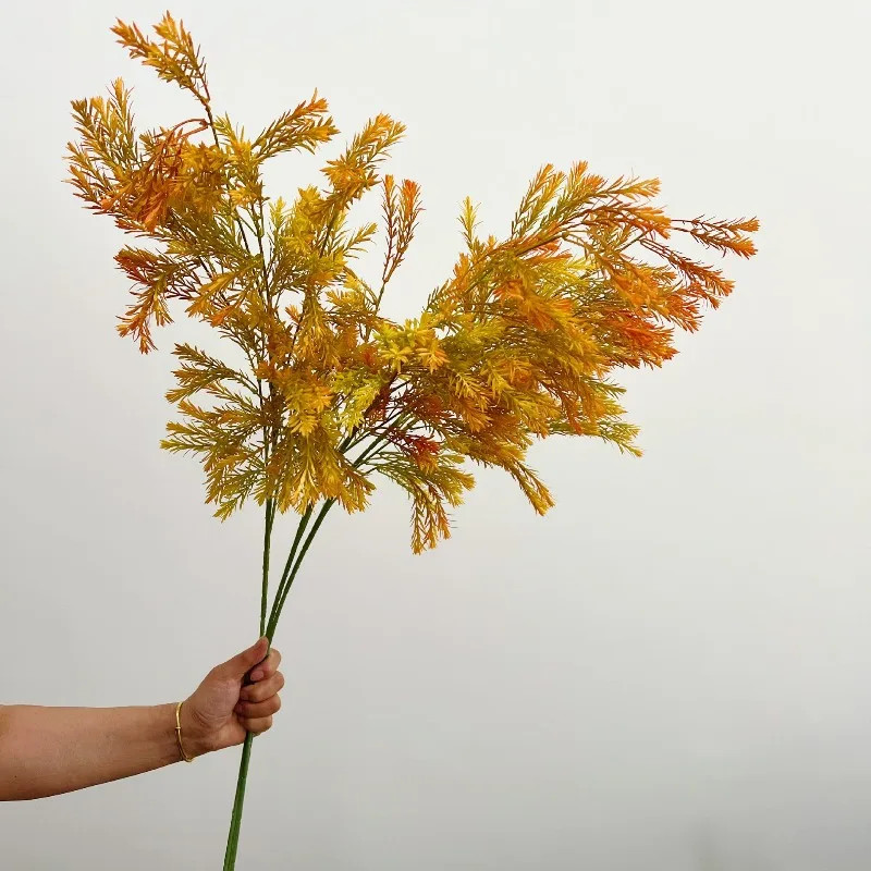 Beautiful Artificial Willow Flower 100Cm Long Branch Fake Wicker for Living Room