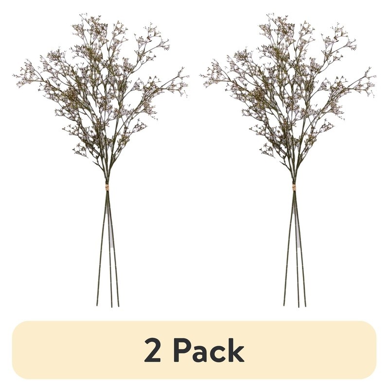 33 Inch Artificial Dried Rice Stem Bundle Set Silk Flowers DIY Indoor Decor New