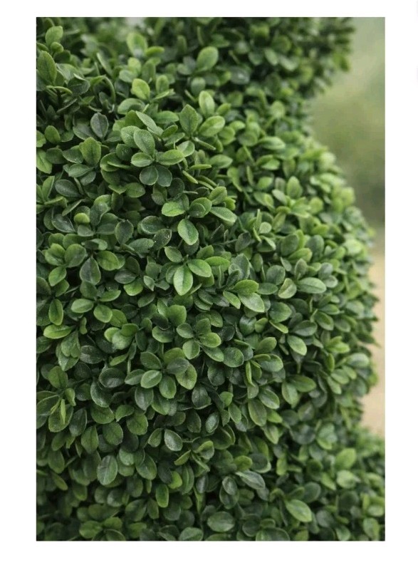 3FT Easter Bunny Topiary Artificial Plants Outdoor – 35.4″ Faux Boxwood…