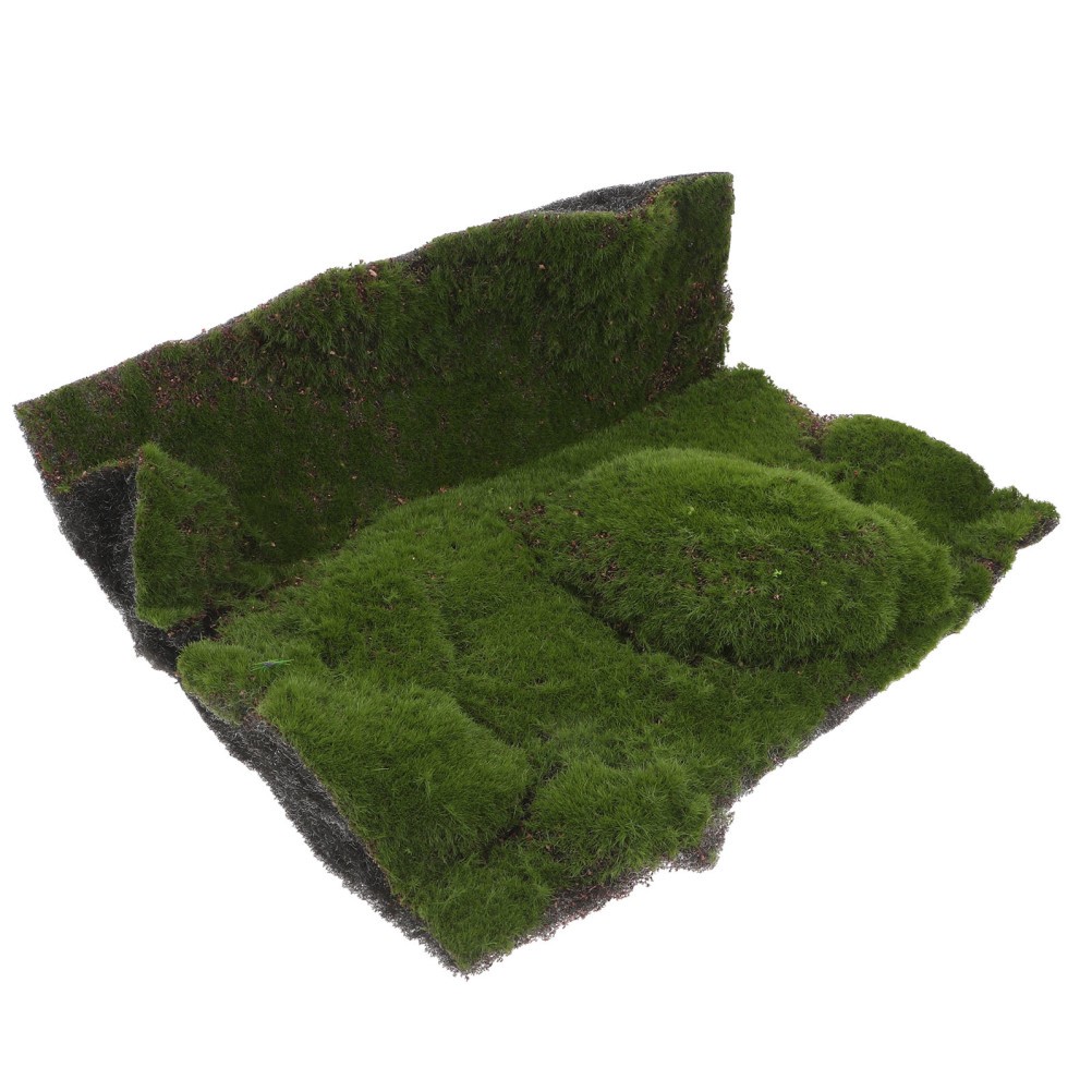 Artificial Moss Mat Fake Grass Rug Carpet Indoor Large Dollhouse Plants