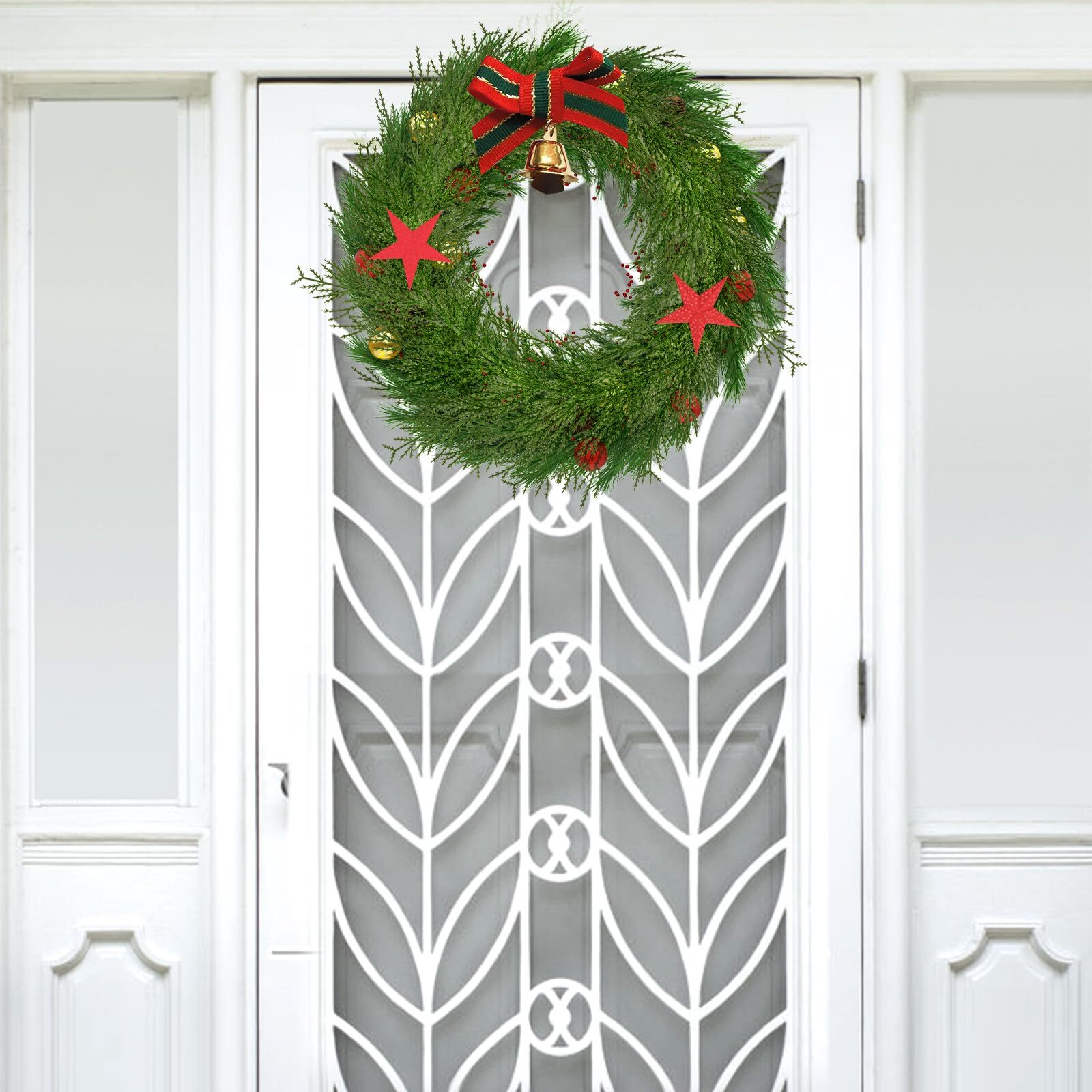 45 Pcs Artificial Pine Branches Greenery Pine Picks for Wreath Craft Home Decor