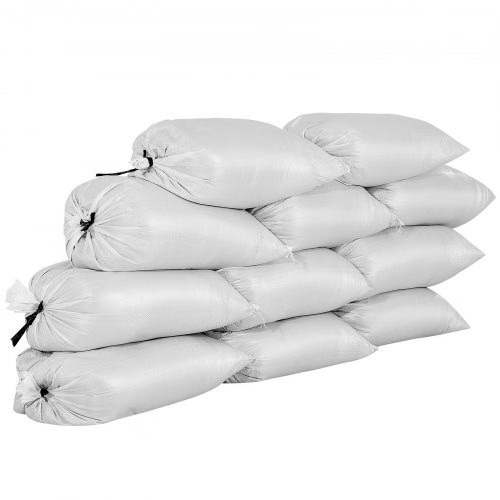 Empty Sandbags, 300 Packs 16 x 26 in, Heavy Duty Sand Bags Sacks with Ties, 50lb