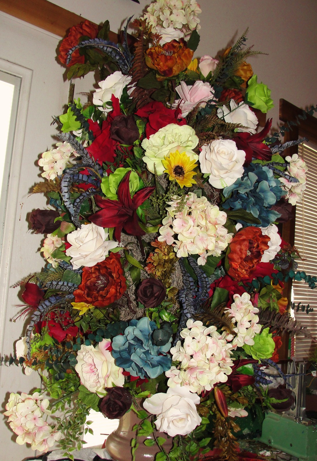Grand Entrance Hall Renaissance Flower Gala Floral One Sided High End Customize