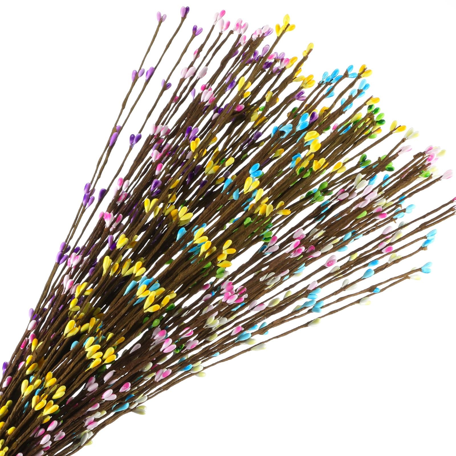 30 Pcs Easter Artificial Berry Garland Spring Pip Berry Sprays Pastel Picks S…