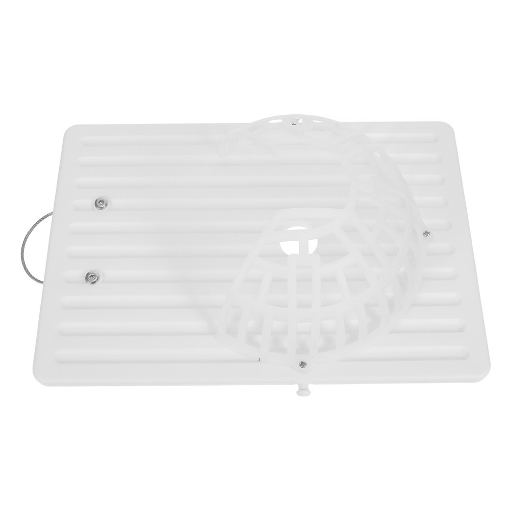 Vertical Plant Wall Board White Plastic Hanging Planter for Home Decor