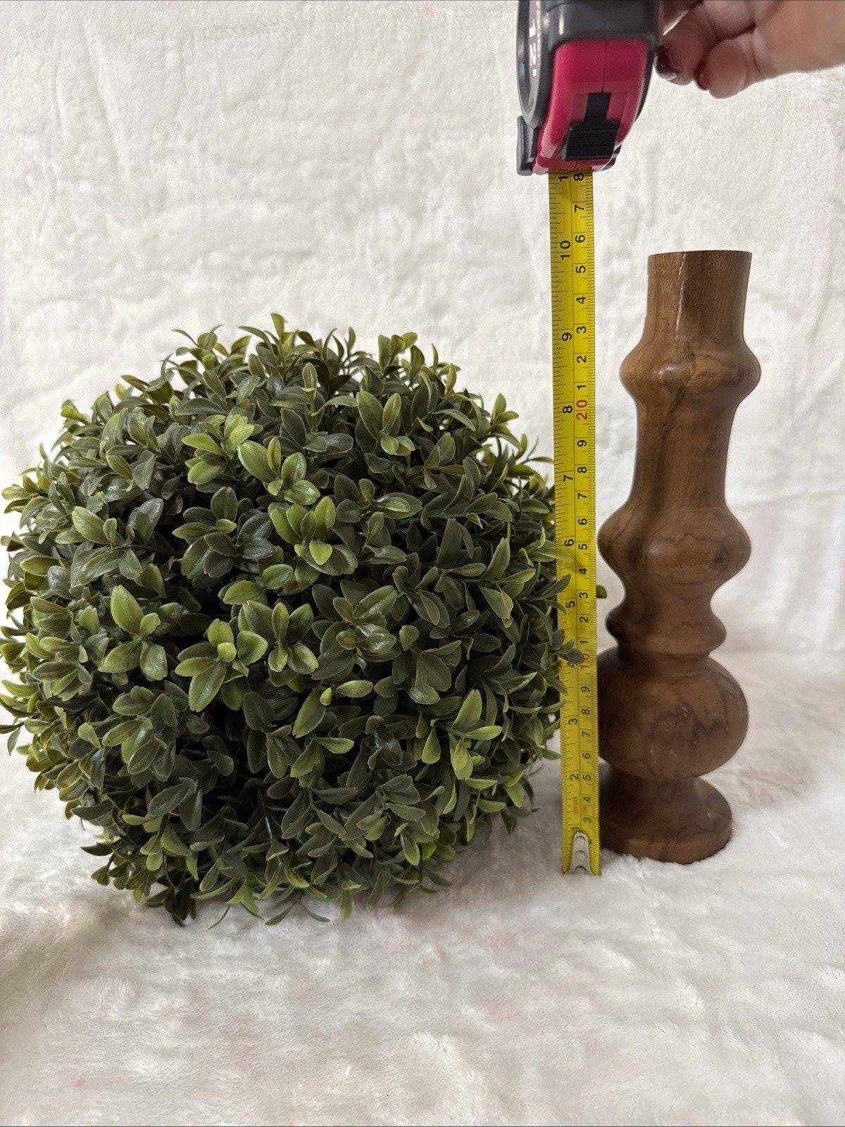 Homeford Synthetic Boxwood Plant Ball 9”Dx9”Wx9H”