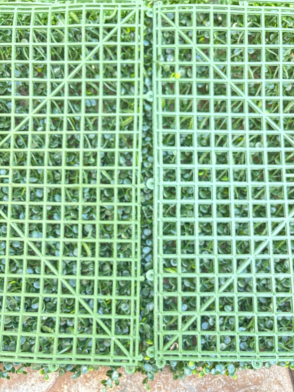 2 X 20″x20″ Artificial Faux Leaf Fence Screen Wall Decor Panel Decor JQDP01