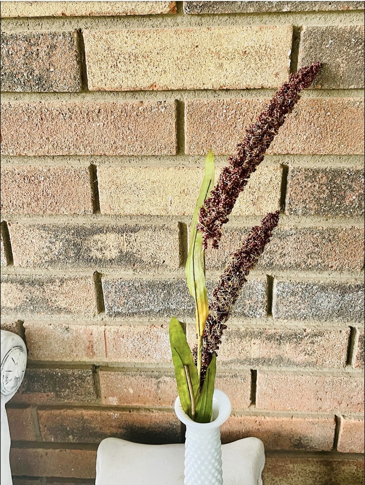 Burgundy Millet Stem, Bundle Of 3, NEW