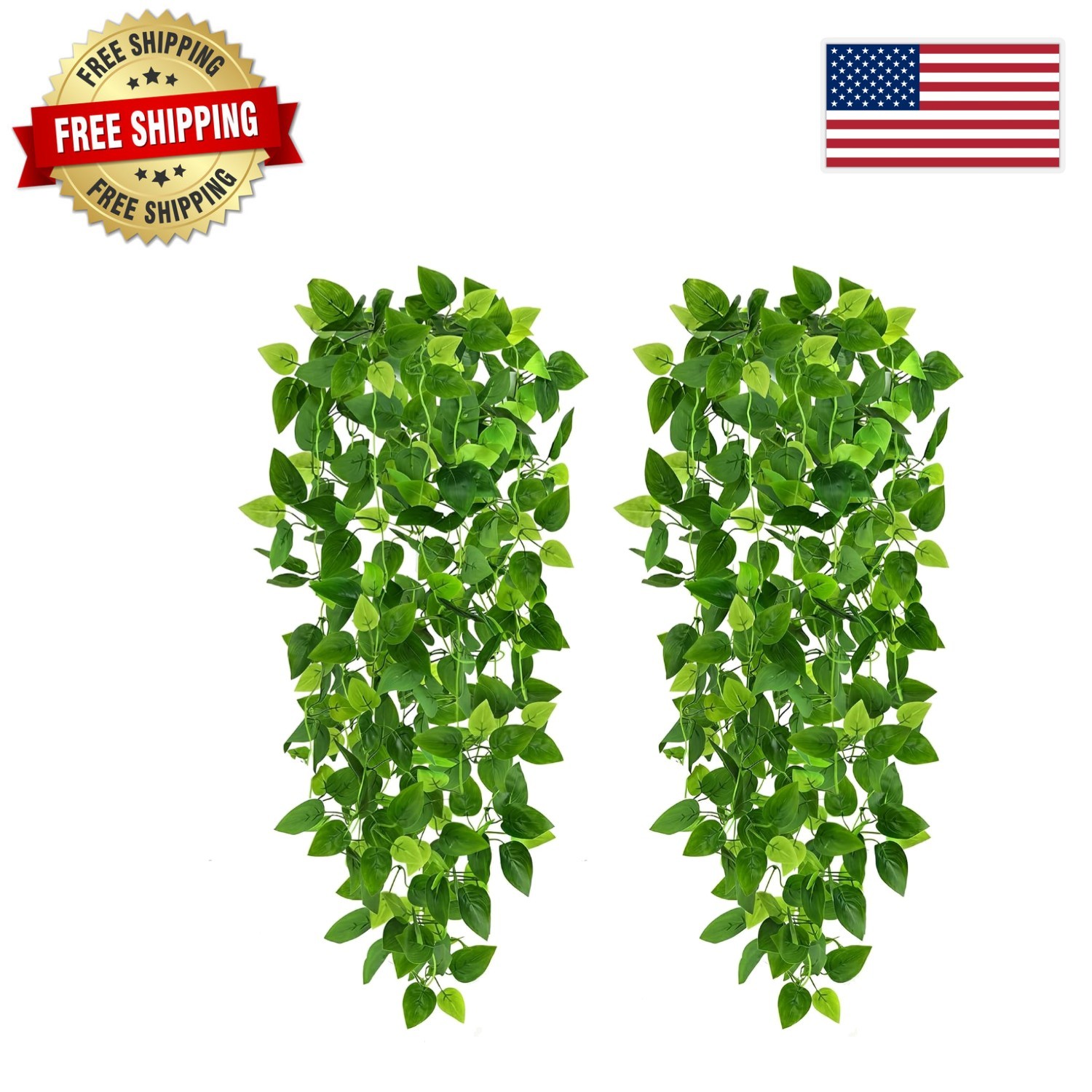 Realistic Waterproof 3.6ft Pothos Vines for Stunning Indoor & Outdoor Decor