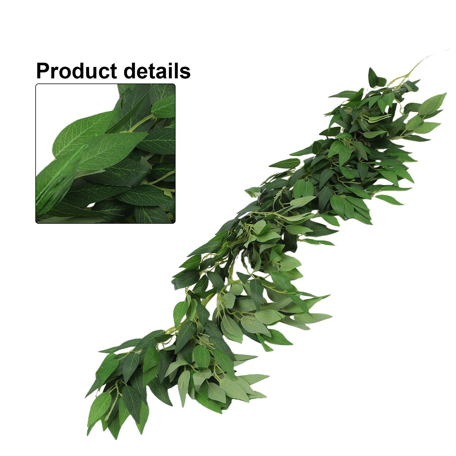 Natural Looking Rattan Green Plant for Home and Shop Decor 85cm 100cm 200cm