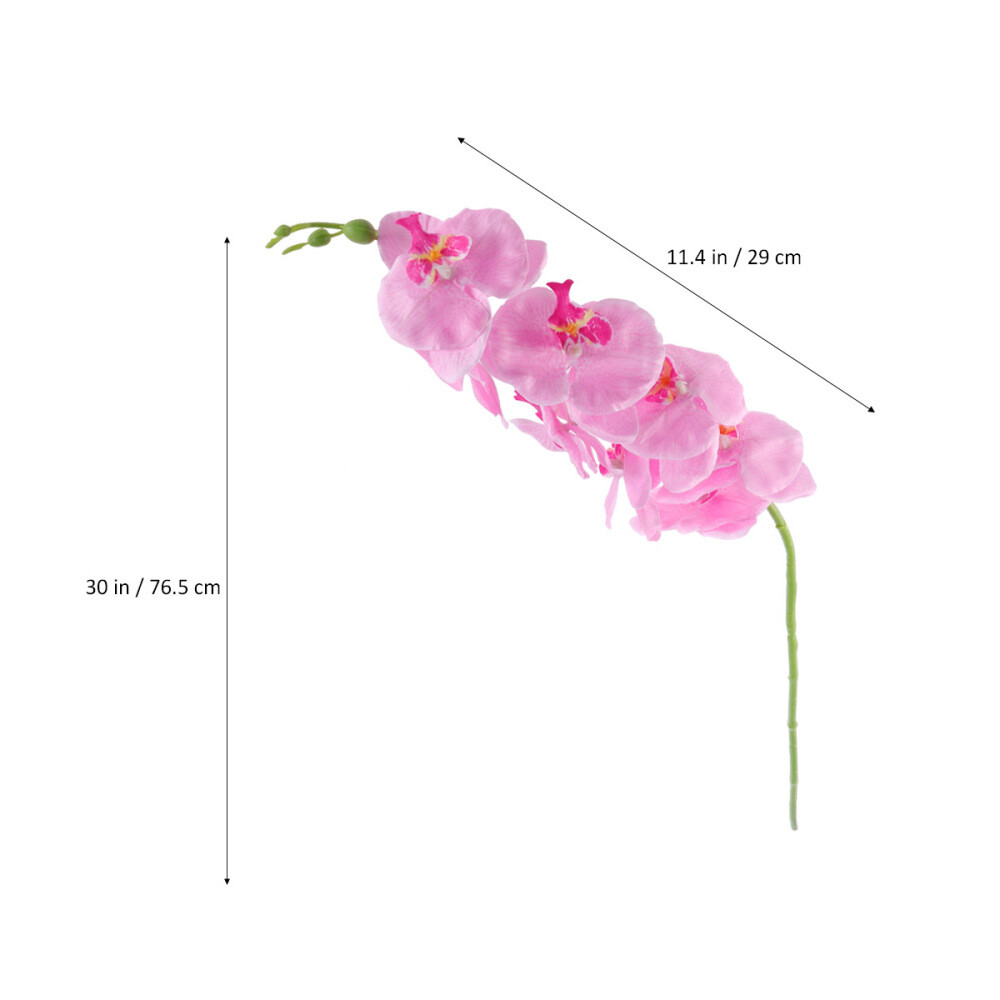Artificial Plants Flower Arrangements Orchid Faux Stem Touch
