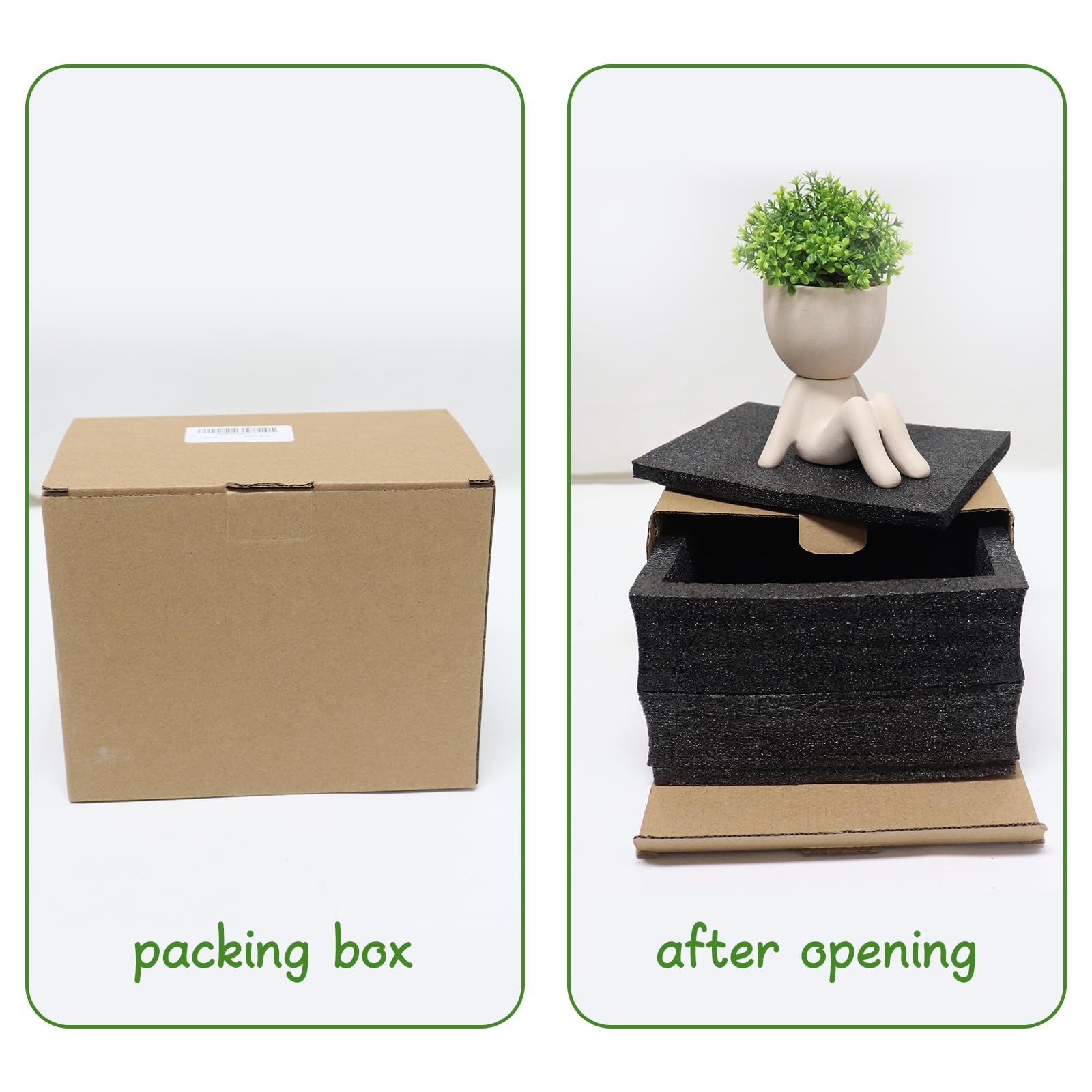 1 Set Artificial Succulents Fake Plants For Home Office Desk Room Decor