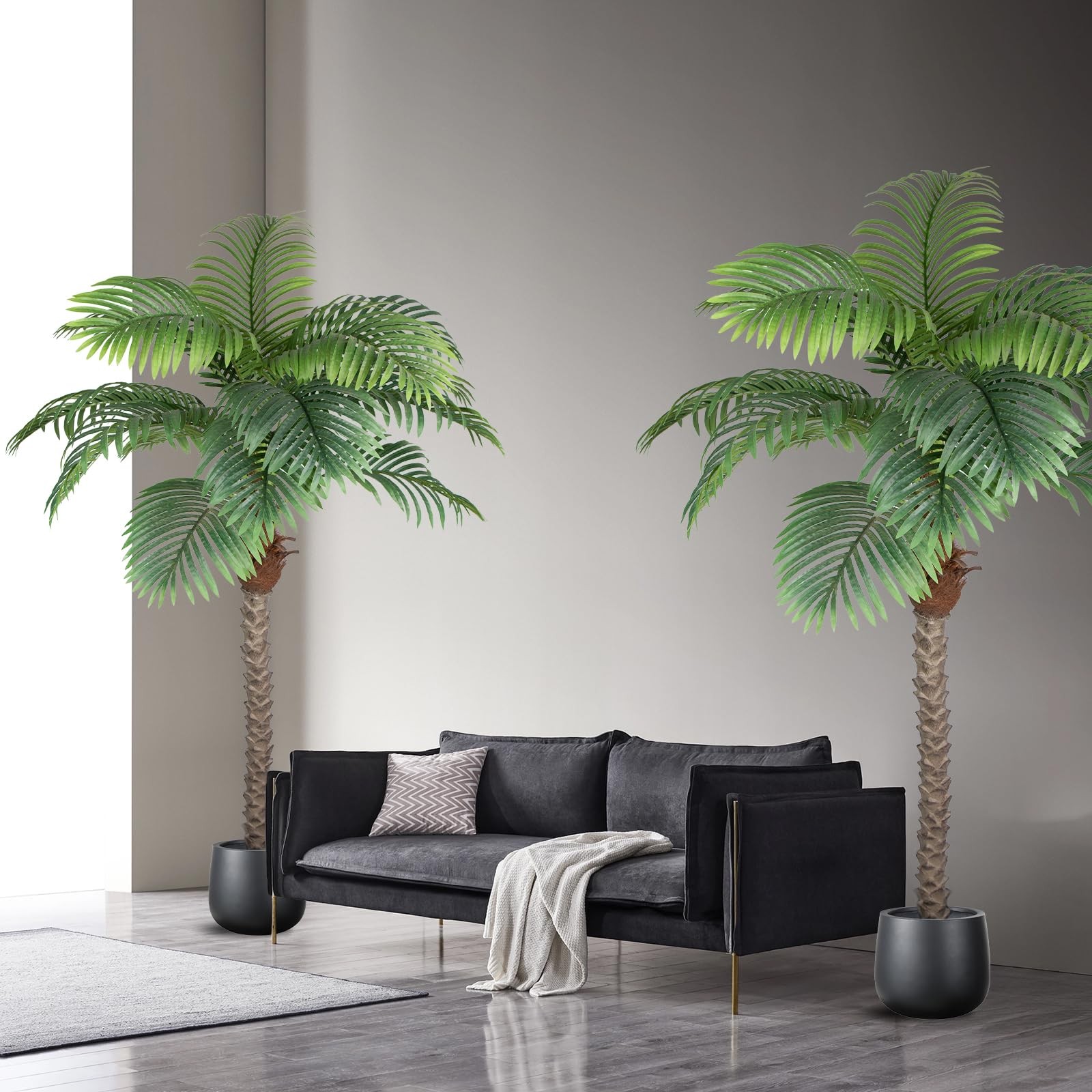 Artificial Phoenix Palm Tree 6ft Tall for Indoor/Outdoor Home Decor