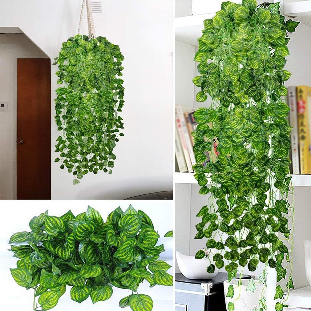 84 feet Artificial Vines Greenery Garland Fake Hanging Leaves Faux Foliage Plant