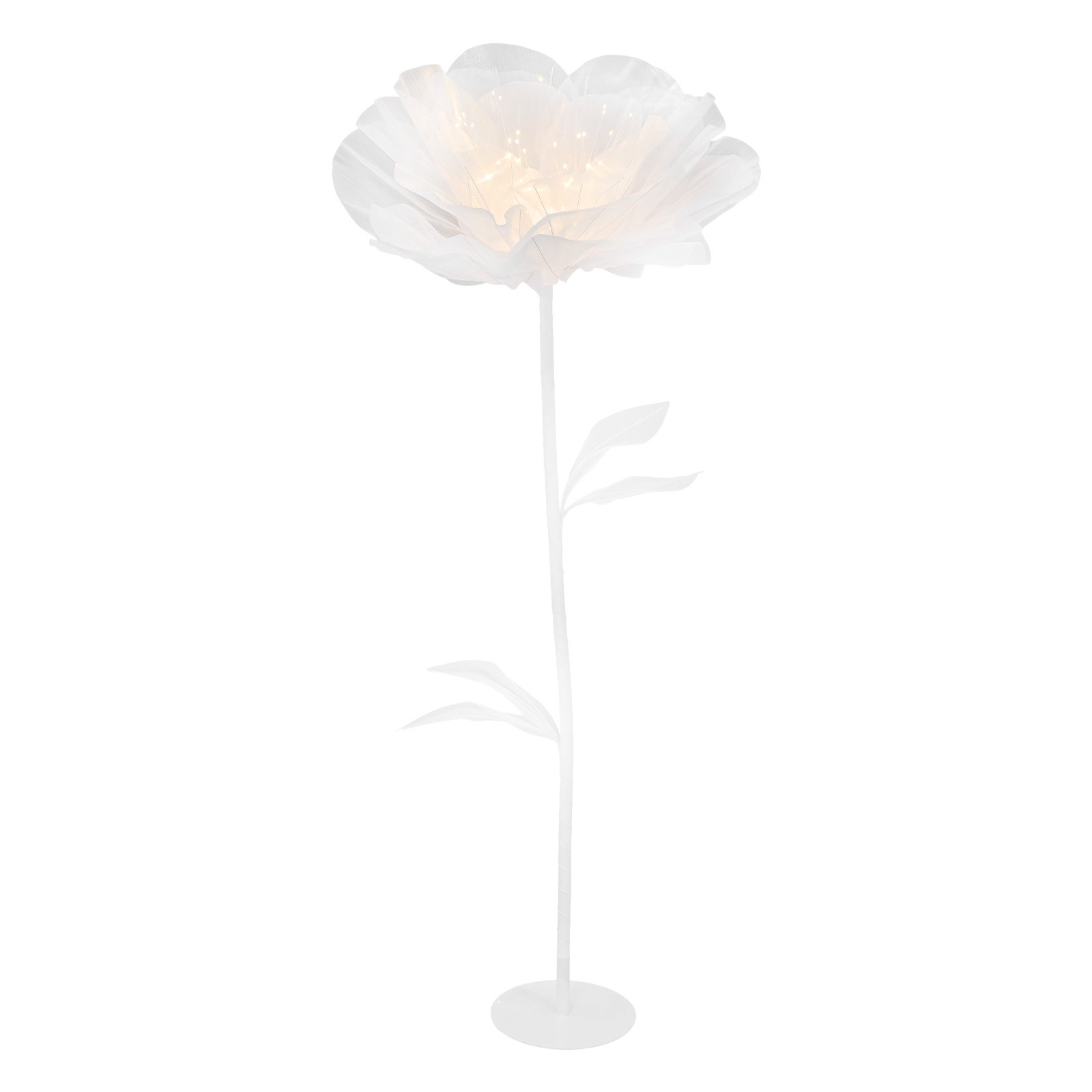 Electric Artificial Flower White 150cm LED Artificial Flower Ambient Light Decor