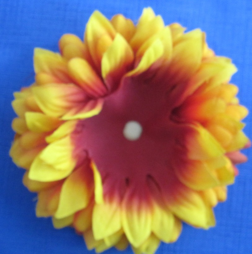 #3 Lot-12 Layers Used Silk Flower Petals 3.5-5″ Brads Multiple Colors Sizes