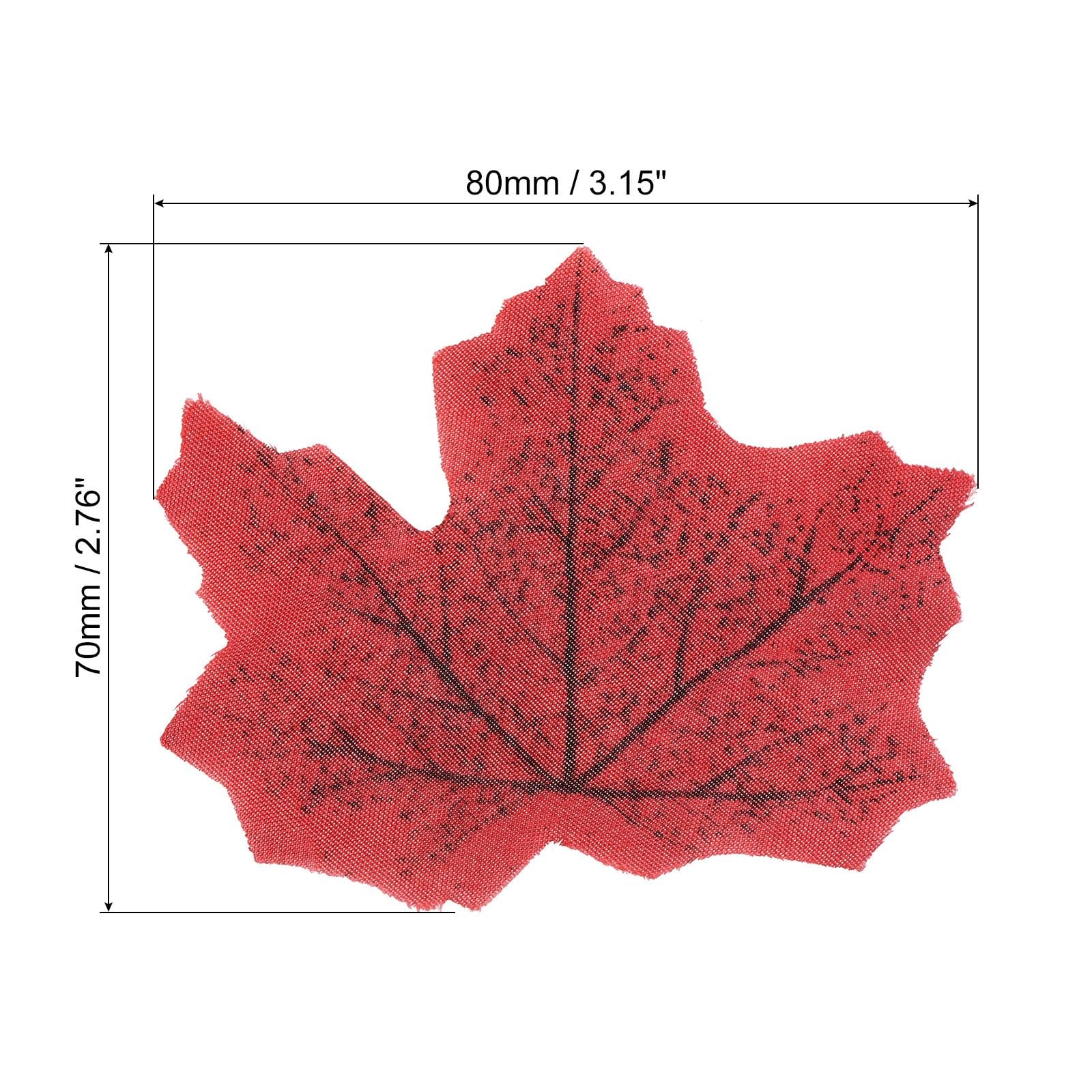 Artificial Leaves, 500 Pcs Fall Maple Autumn Fake Leaf for Wedding Party Than…