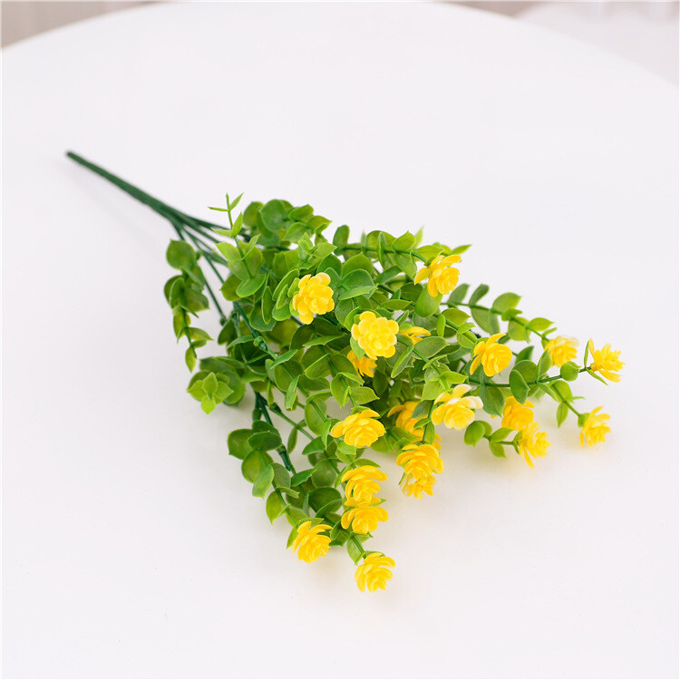 4 Pcs Artificial Fake Flower Lotus Home Decoration Outdoor UV Protection Floral