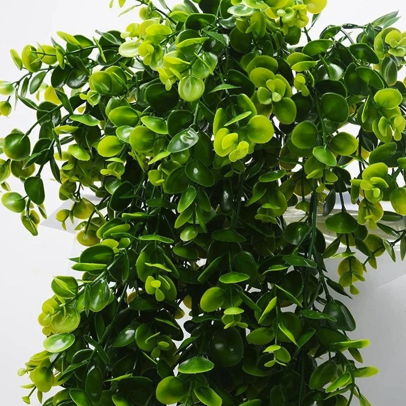 1pc 75cm Artificial Eucalyptus Hanging Vine Greenery Wall Decor Plant – NEW