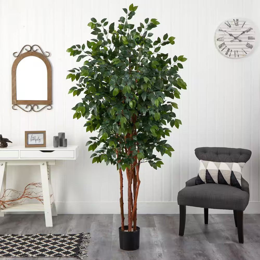 7 Ft. Artificial Sakaki Silk Tree