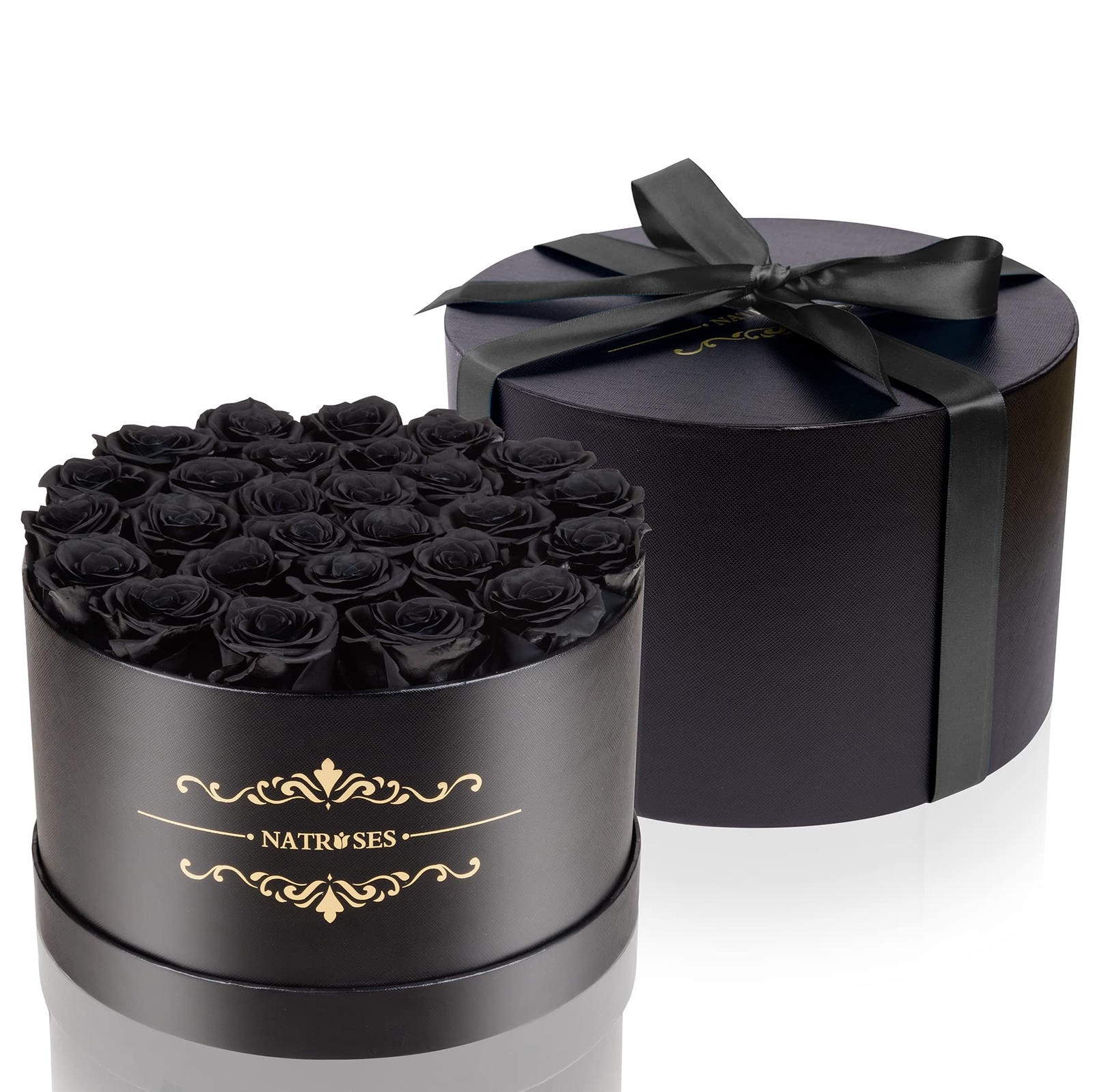 27 Piece Forever Preserved Roses In A Box Preserved Flowers For Delivery Birthda