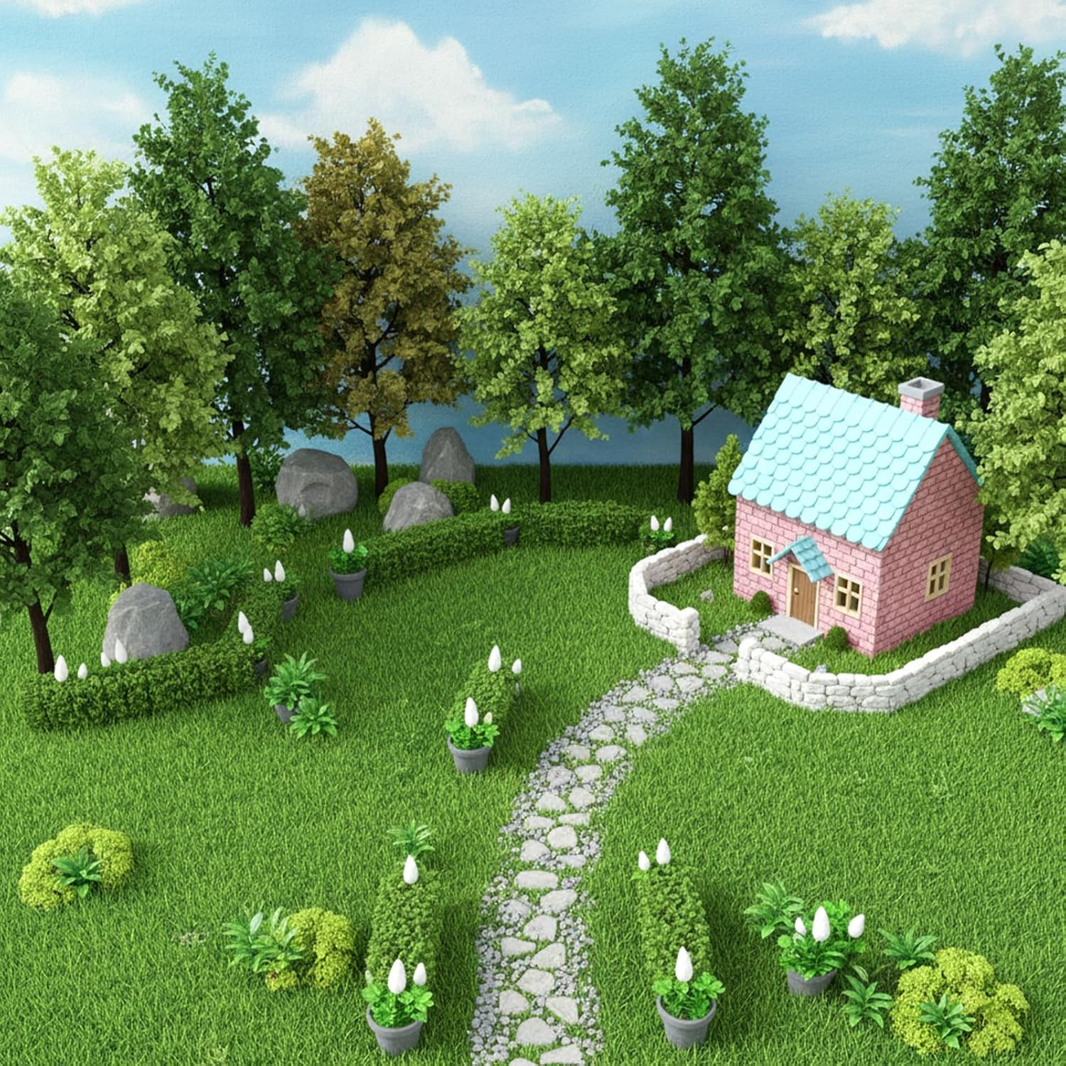 2 Pcs 12X12 Inches Fake Grass for Crafts Artificial Grass Mat Grasses Squares Pl