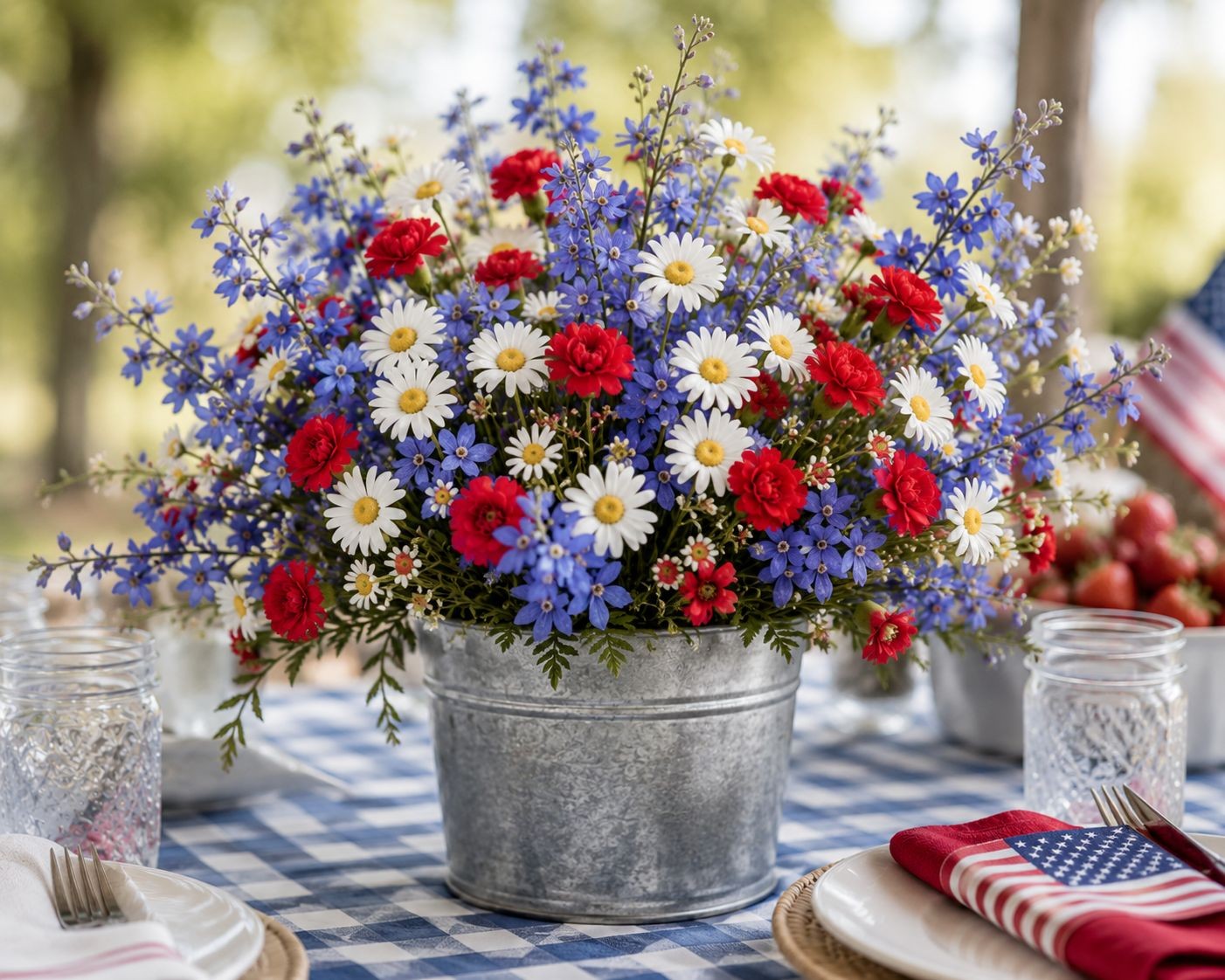 10 Artificial Daisy Stems White Daisy Spray Faux Wildflowers Small Daisy Flowers