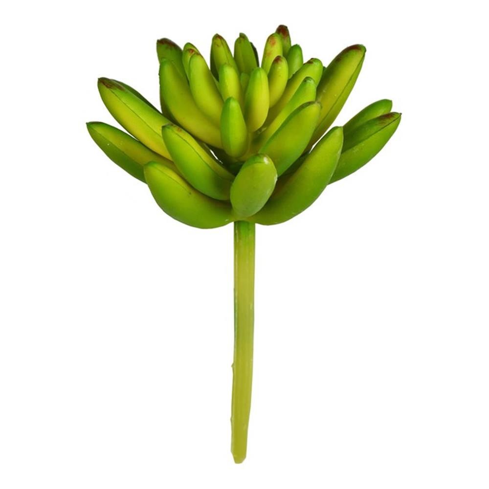 Vickerman 4″ Artificial Assorted Succulent Picks in Green (Set of 6)