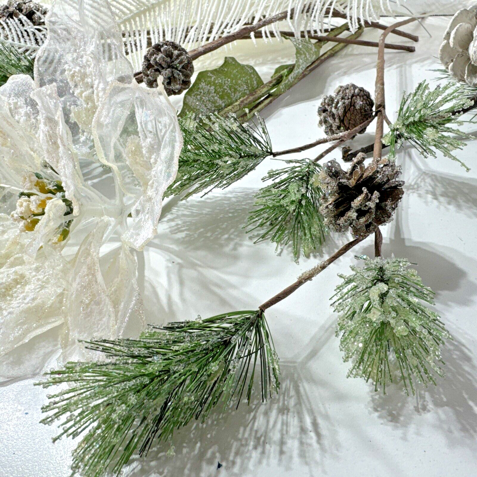 17X ESTATE Vintage ICY Stems Faux Branches Assorted Vase CHRISTMAS DECOR