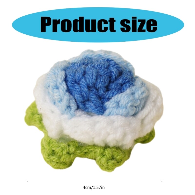 Knitting Crochet Flower Beautiful Knitted Flower for Friend