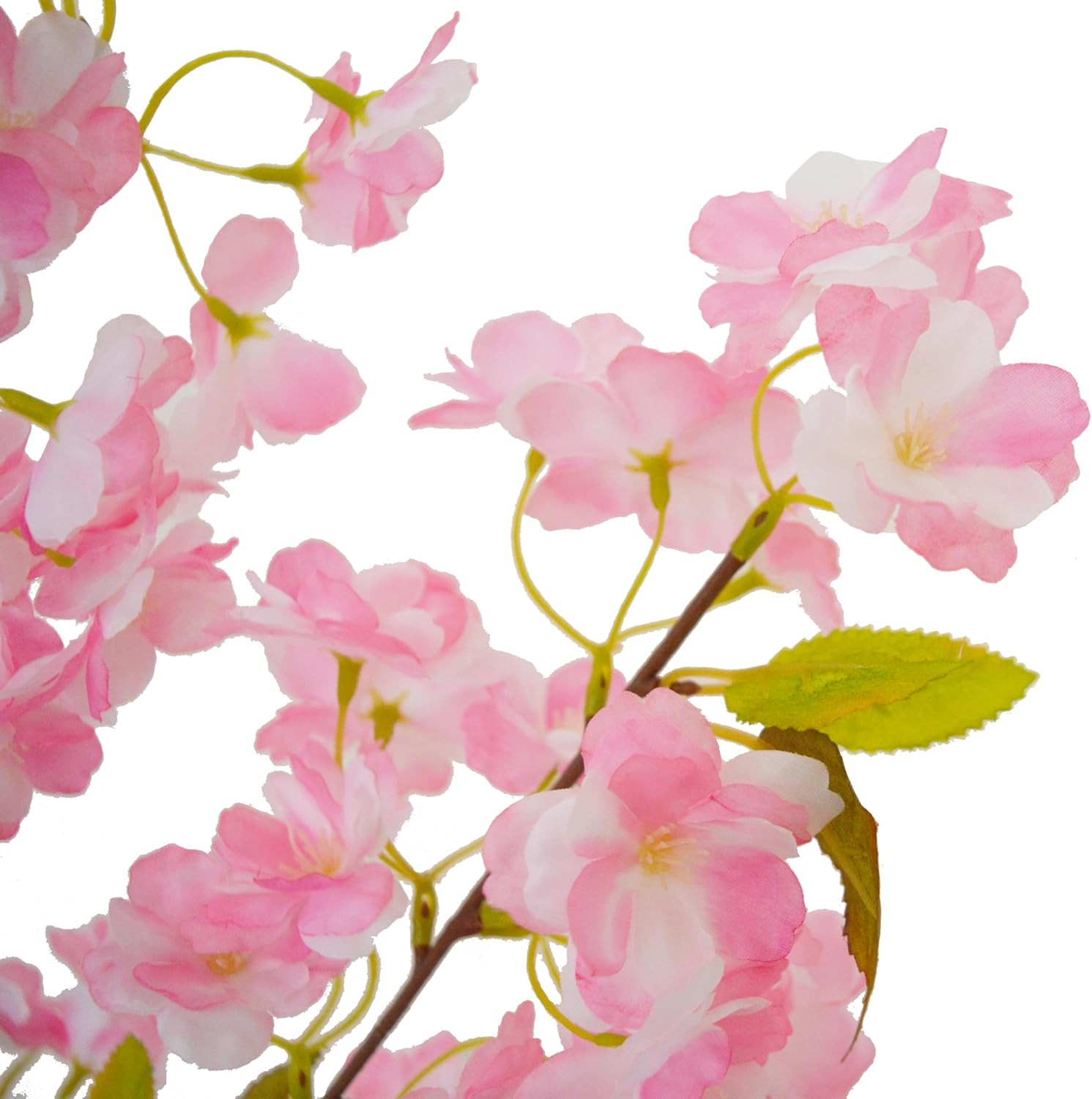 6Ft Artificial Cherry Blossom Tree in White Planter for Home & Wedding Décor
